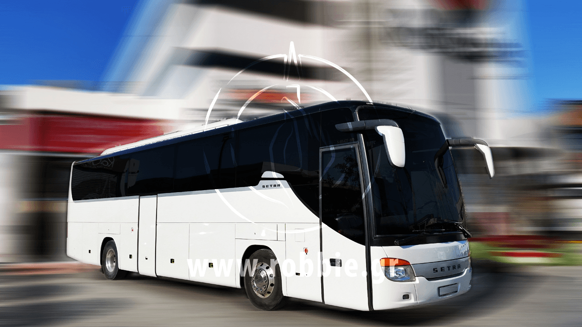 Hellenic Coaches / Βαφή λεωφορείου 1