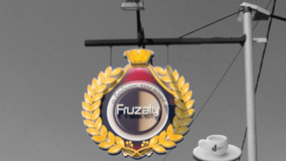 Fruzaty Cafe / Επιγραφή 4