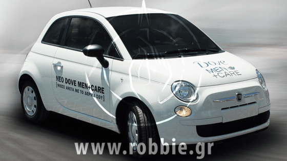 DOVE MEN+CARE / Σήμανση οχημάτων 2