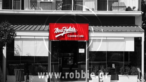 Mrs. Fields Cookies / Επιγραφή 1