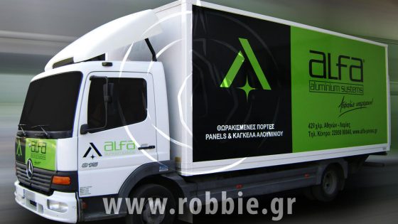 Alfa Aluminium Systems / Σήμανση οχημάτων 2