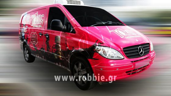 Tolis Sweets Van / Σήμανση οχημάτων 2