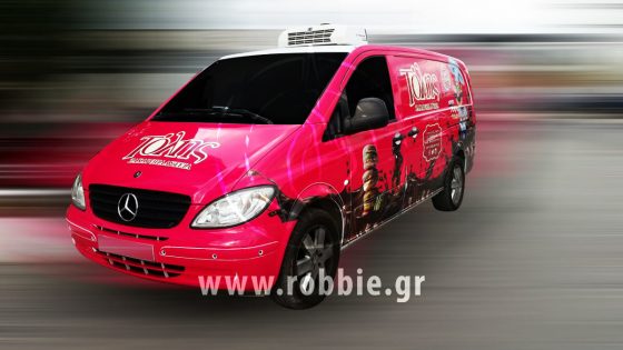 Tolis Sweets Van / Σήμανση οχημάτων 5