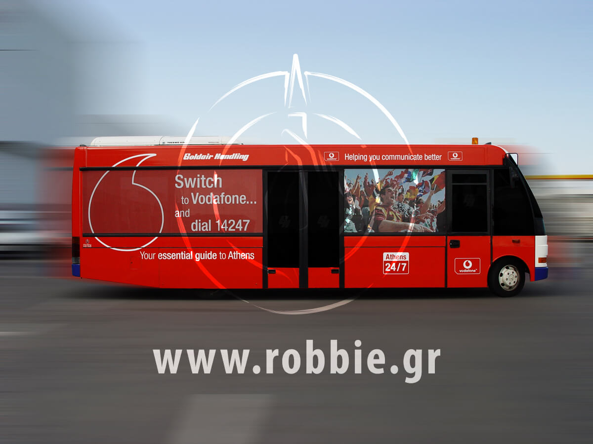 Vodafone Αεροδρόμιο / Σήμανση Λεωφορείου 3